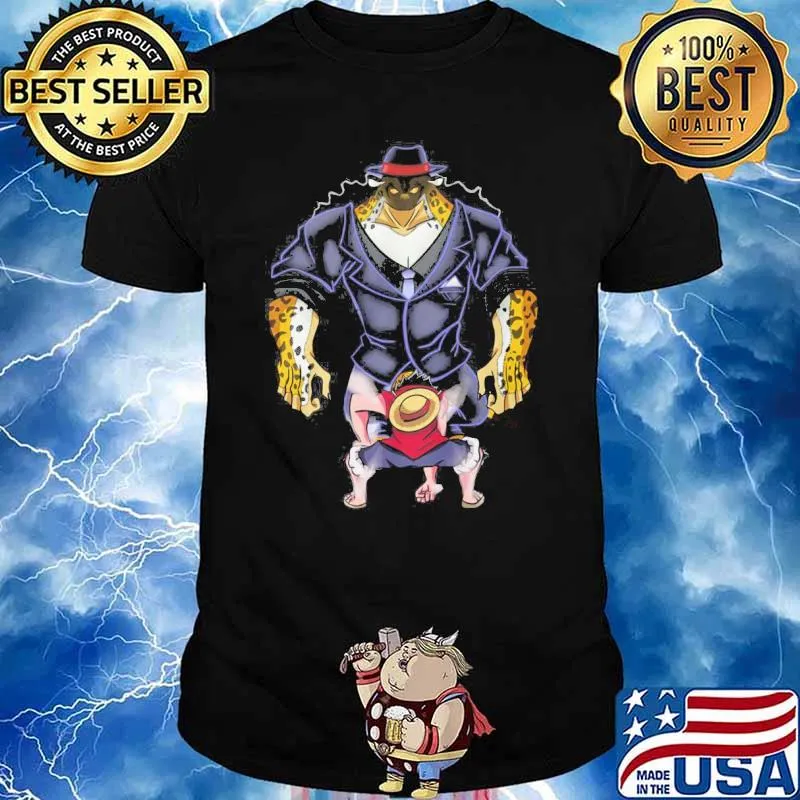 Rob Lucci vs G2 Luffy fanart shirt