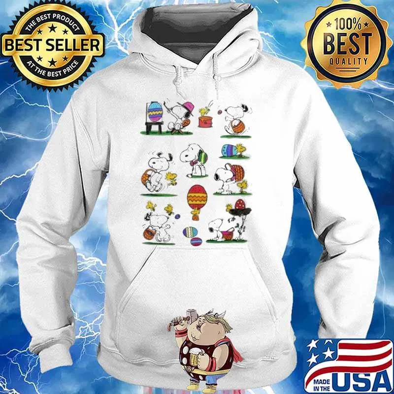 Snoopy and woodstock happy Easter s Hoodie