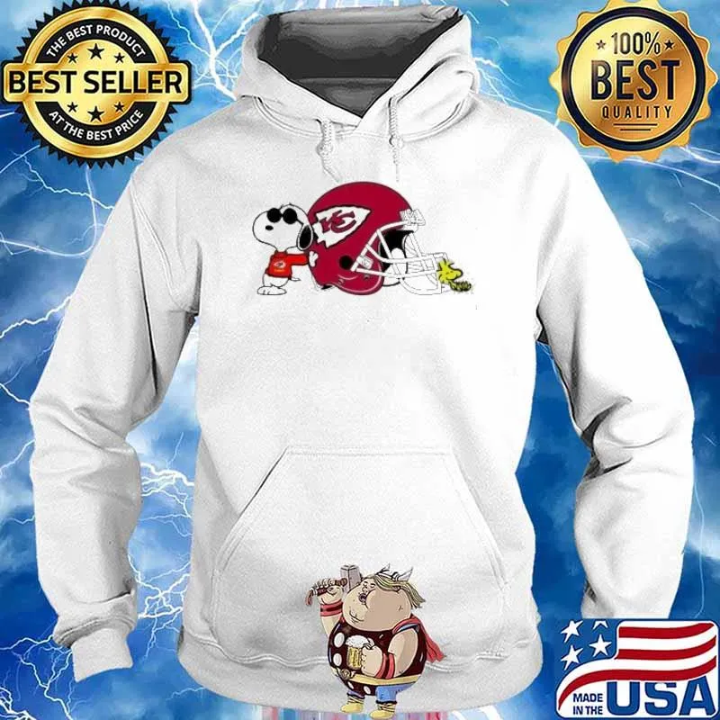 Snoopy and woodstock Kansas city Chiefs s Hoodie