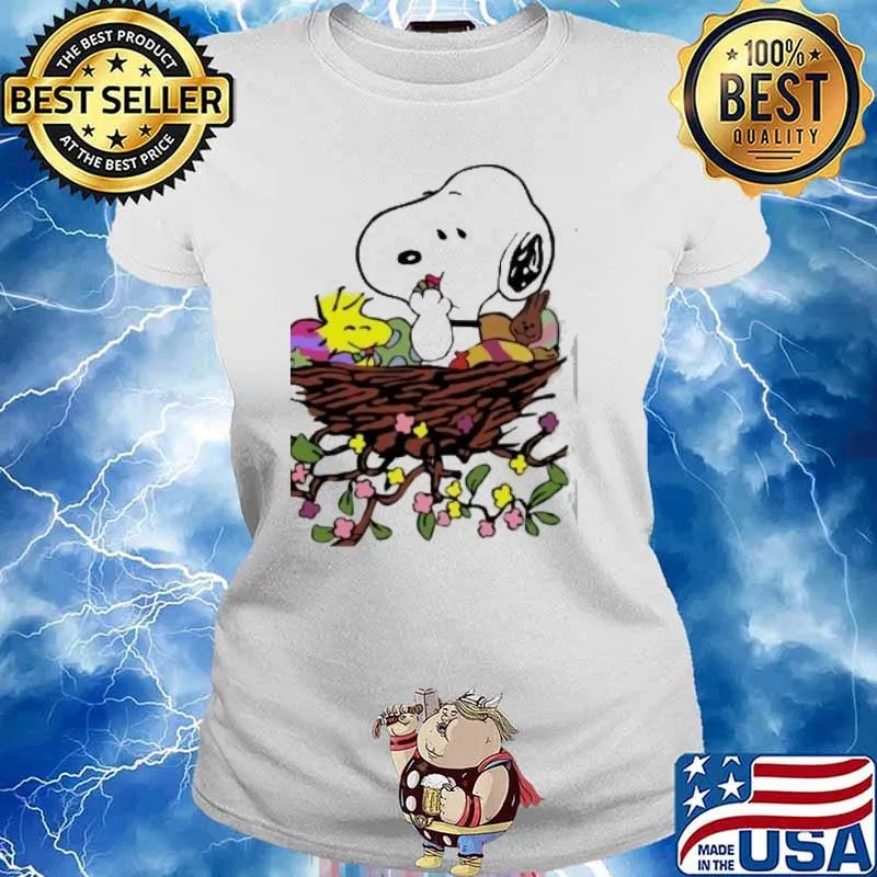 Snoopy and woodstocks nest s Ladies tee