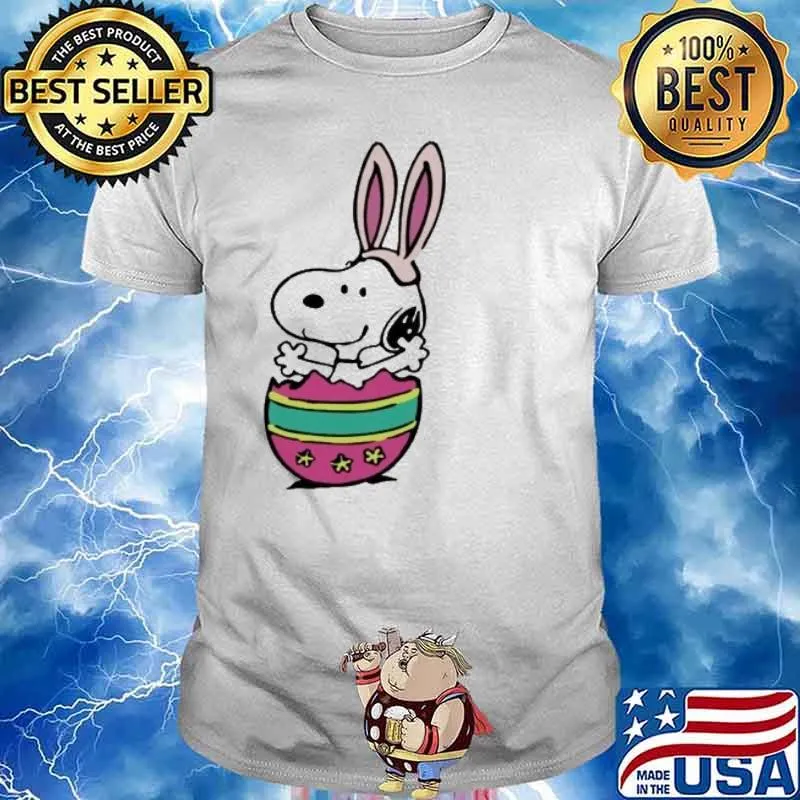Snoopy Easter eggs shirt