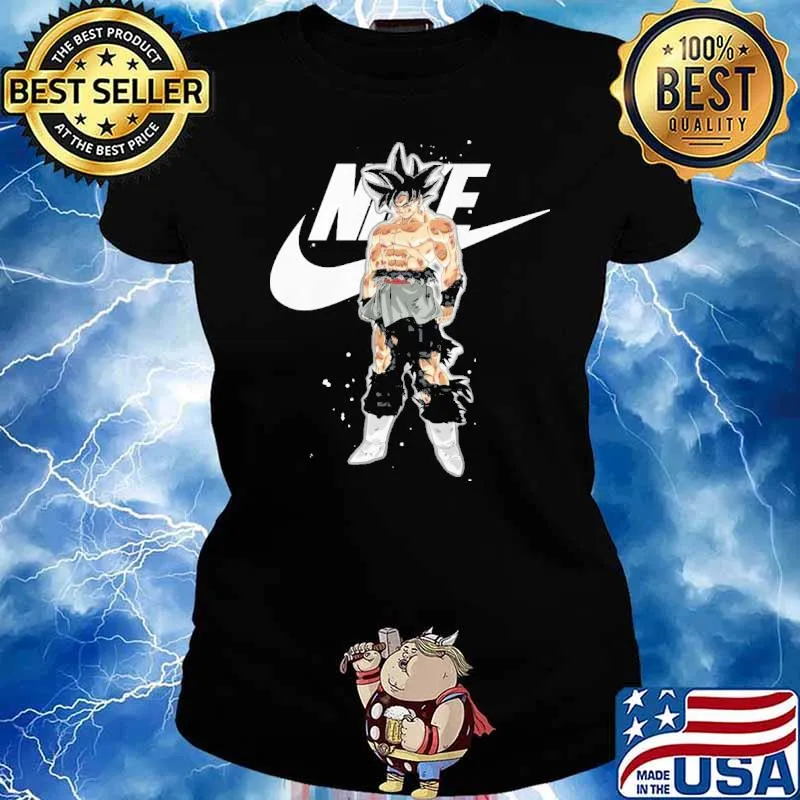 Son Goku Nike Dragon Ball s Ladies tee