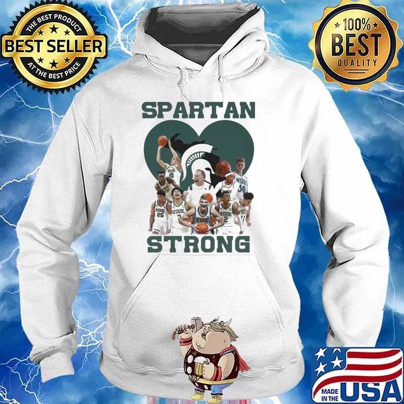Spartan strong heart player s Hoodie