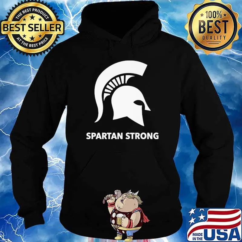 Spartan strong sport logo s Hoodie