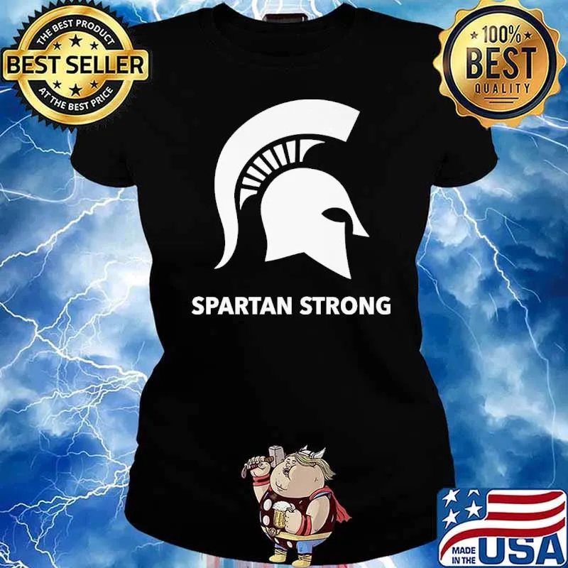 Spartan strong sport logo s Ladies tee