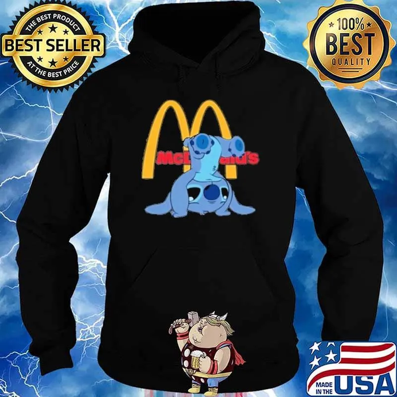 Stitch McDonald's hiphop s Hoodie