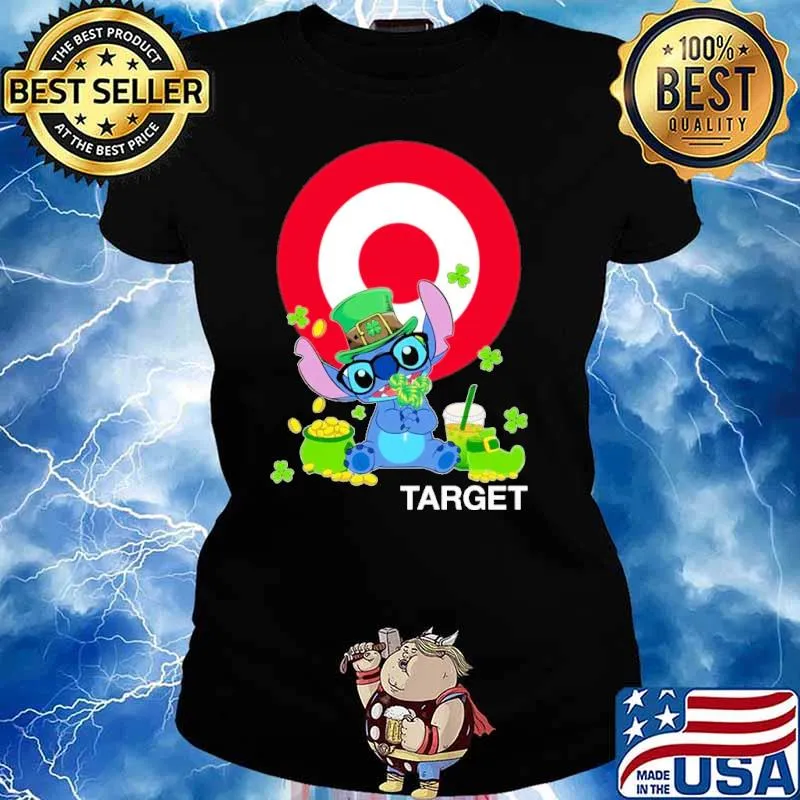 Stitch Target St. Patrick's day s Ladies tee