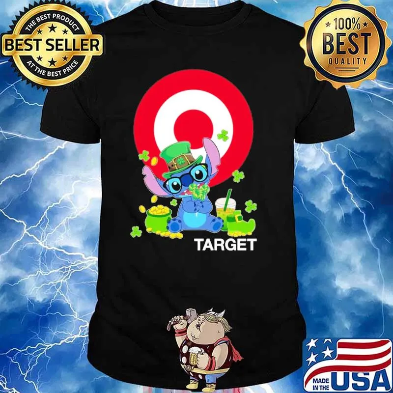 Stitch Target St. Patrick's day shirt