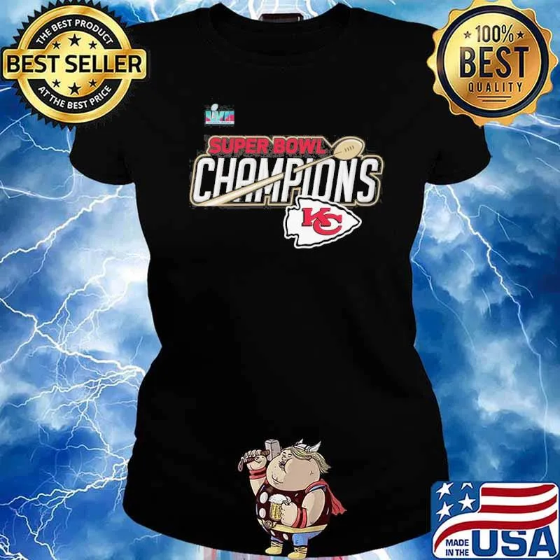 Super Bowl champions Kansas city Chiefs LVII s Ladies tee