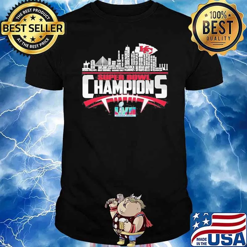 Super bowl champions LVII Kansas city Chiefs shirt