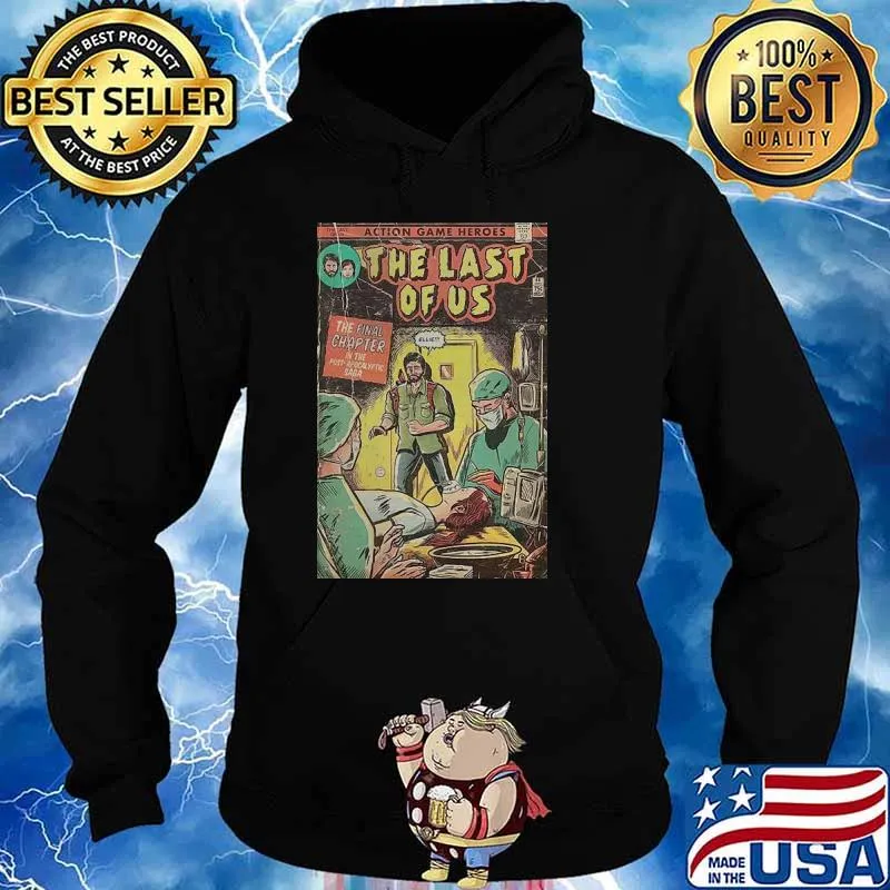The Last of Us - Ending comic cover fan art Poster vintage Shirt Hoodie