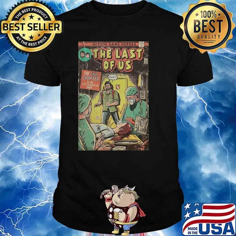 The Last of Us - Ending comic cover fan art Poster vintage Shirt