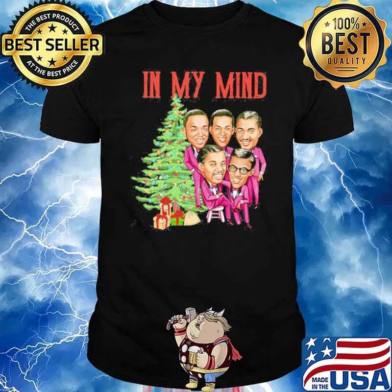 Tupac Shakur, Jam master and Kanye West in my mind Christmas shirt