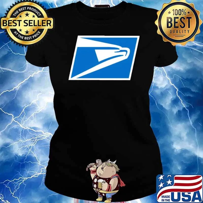 USPS logo s Ladies tee