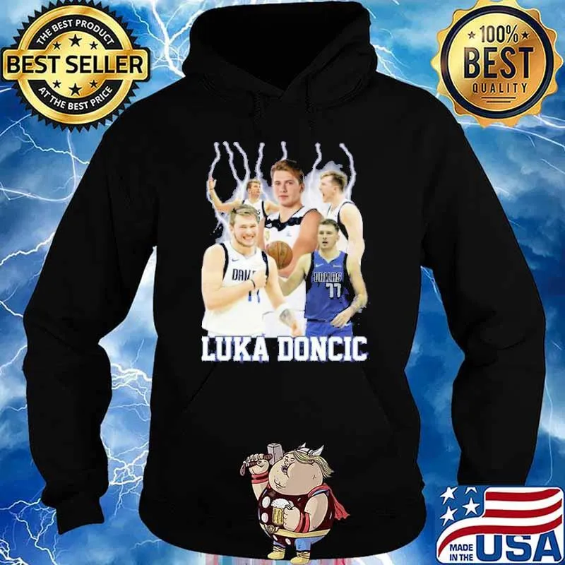 Vintage 90s Luka Doncic Dallas Basketball sport Shirt Hoodie