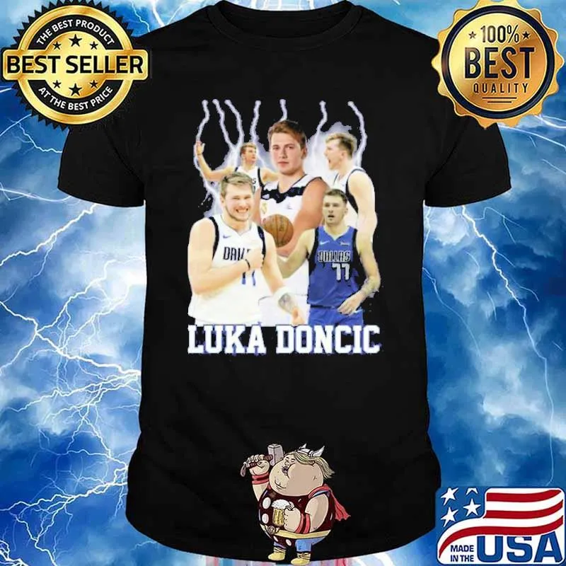 Vintage 90s Luka Doncic Dallas Basketball sport Shirt