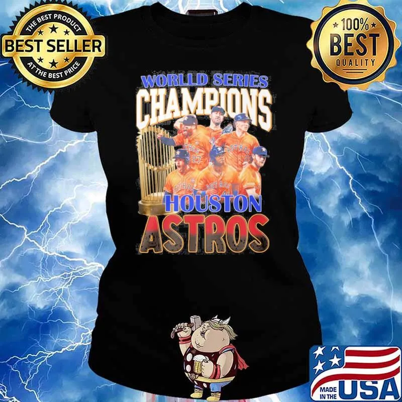 Worlld series champions Houston Astros s Ladies tee