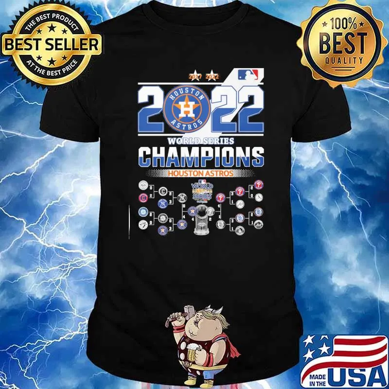 2022 world series champions Houston Astros 2017 2022 shirt