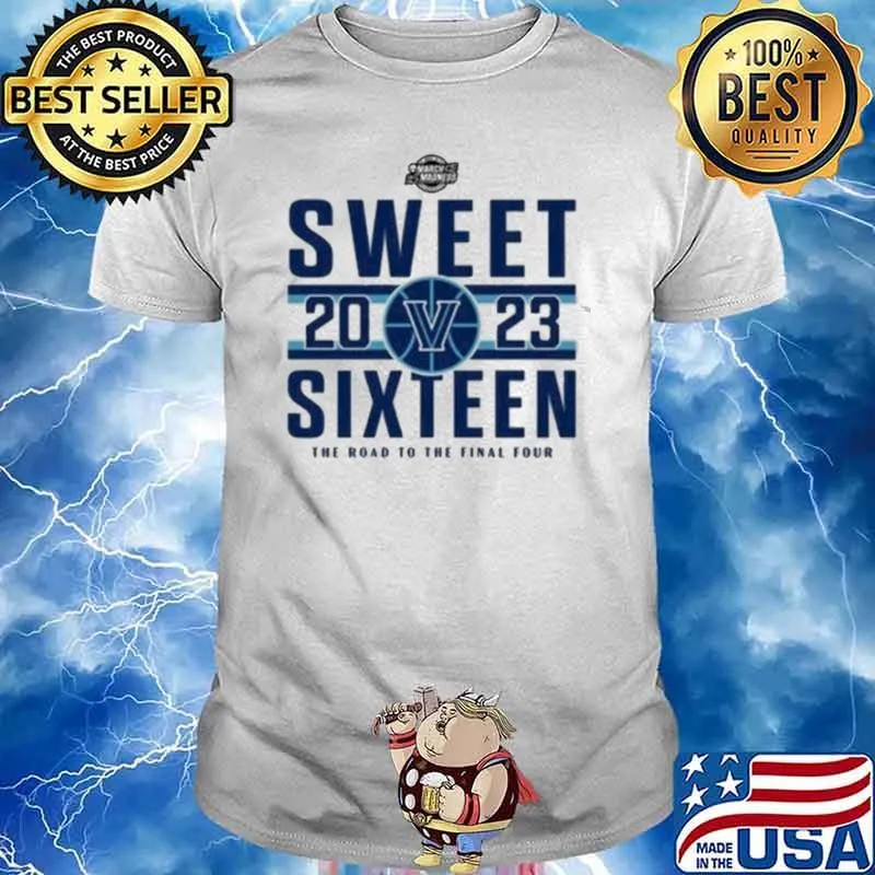 2023 Sweet Sixteen Villanova Wildcats Women’s Basketball The Road To The Final Four Shirt