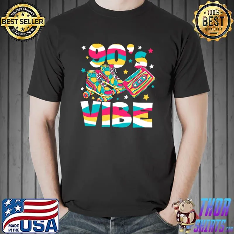 90s Vibe 1990s Fashion 90s Theme Outfit Nineties Theme Party T-Shirt