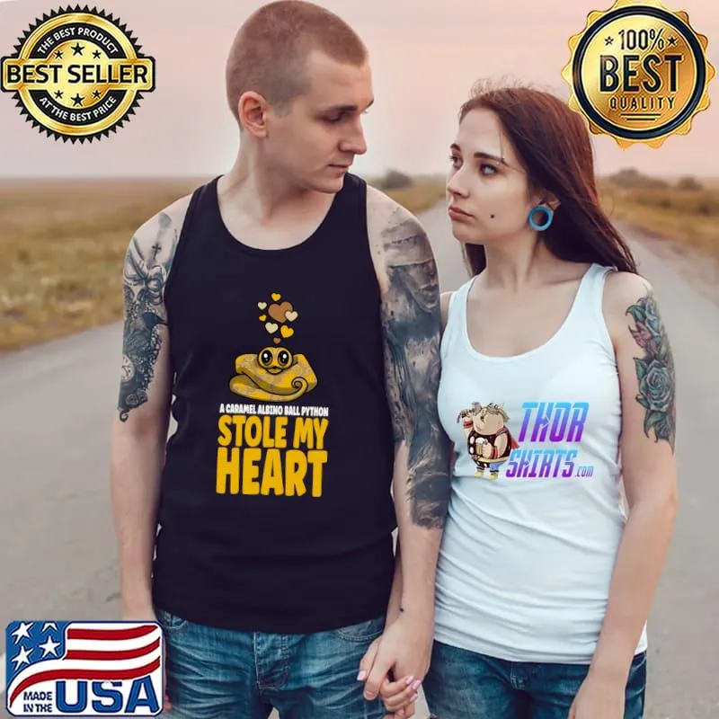 A Caramel Albino Ball Python Stole My Heart Snake T-Shirt Tank Top