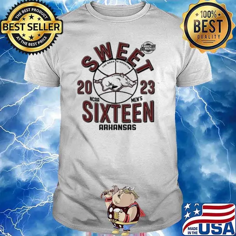 Arkansas Razorbacks March Madness Sweet 16 Arkansas Razorbacks 2023 NCAA Men’s Basketball Shirt