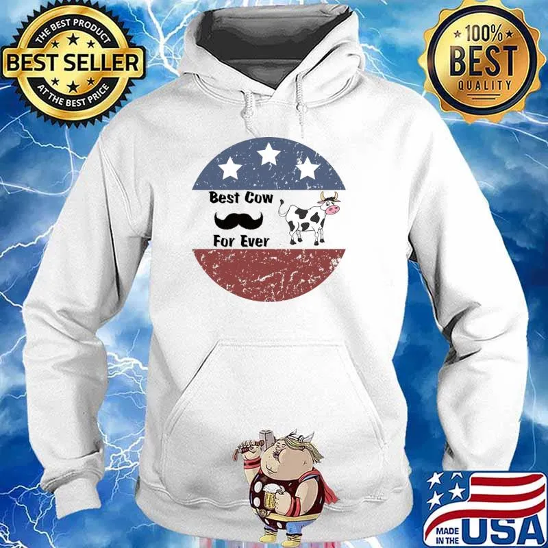 Best Cow Dad Ever Stars Election 2024 T-Shirt