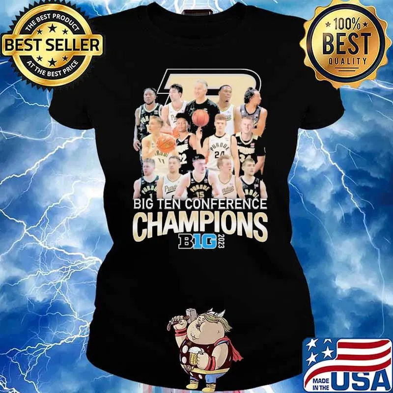 Big ten conference champions big 2023 Purdue s Ladies tee