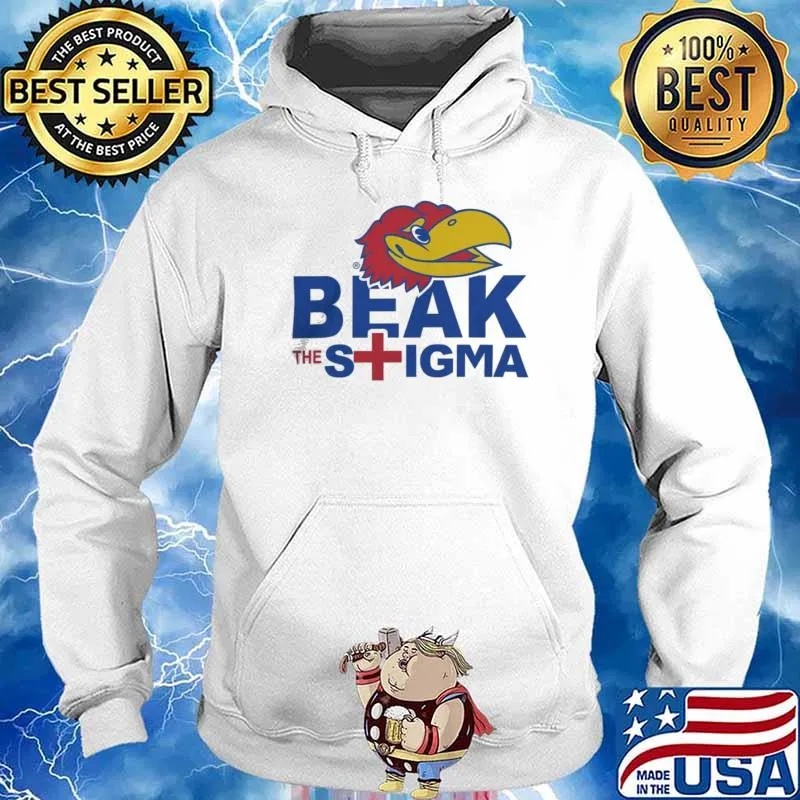 Break The Stigma Kansas Jayhawks s Hoodie