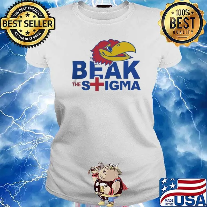 Break The Stigma Kansas Jayhawks s Ladies tee