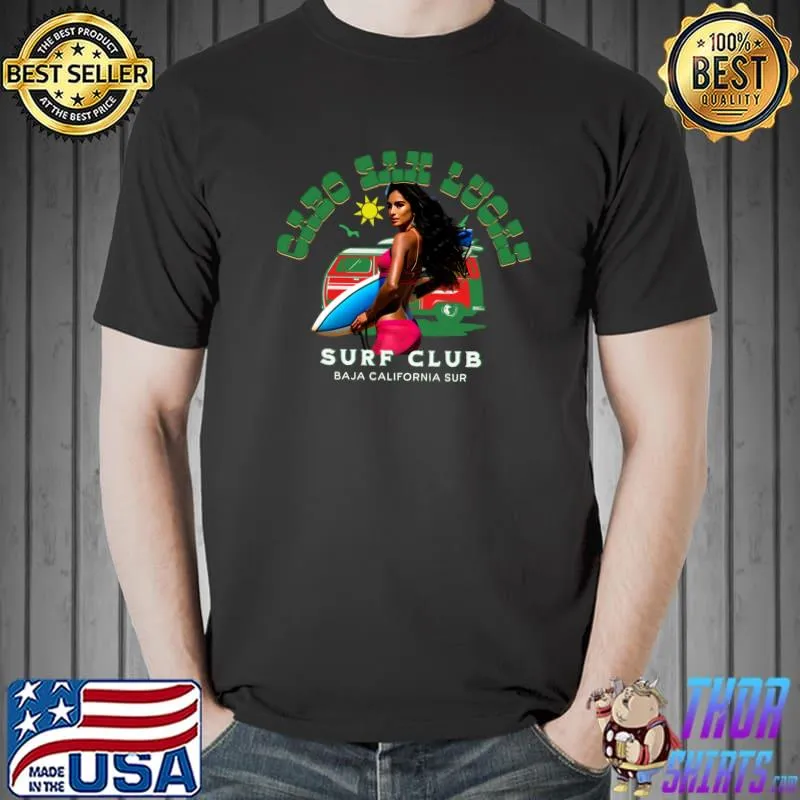 Cabo San Lucas Surf Club Baja California T-Shirt