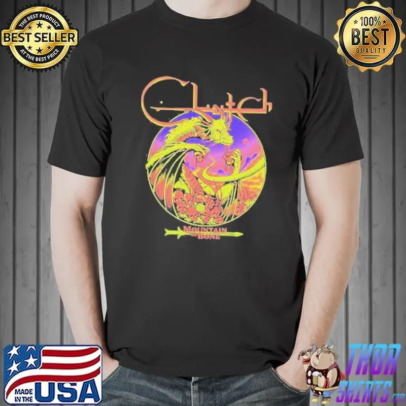 Clutch Mountain Of Bone 2023 dragon Shirt