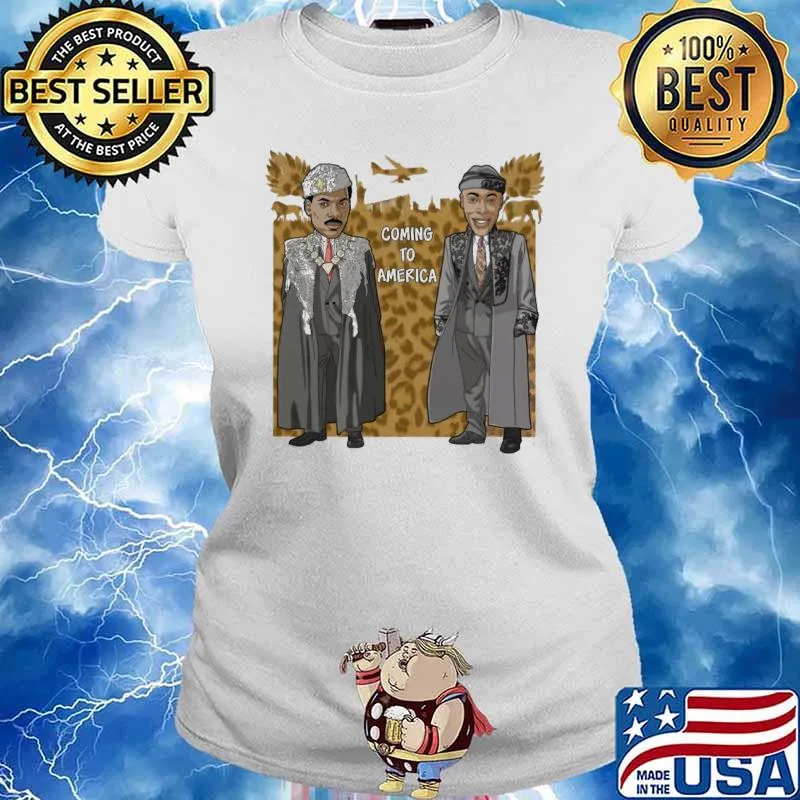 Coming to America s Ladies tee