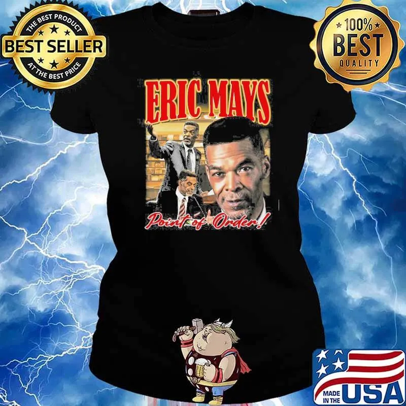 Eric Mays Point Of Order s Ladies tee