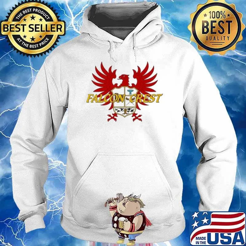 Falcon Crest logo s Hoodie