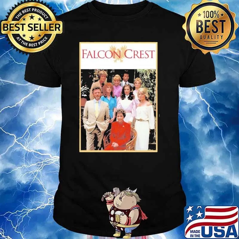 Falcon Crest picture character shirt