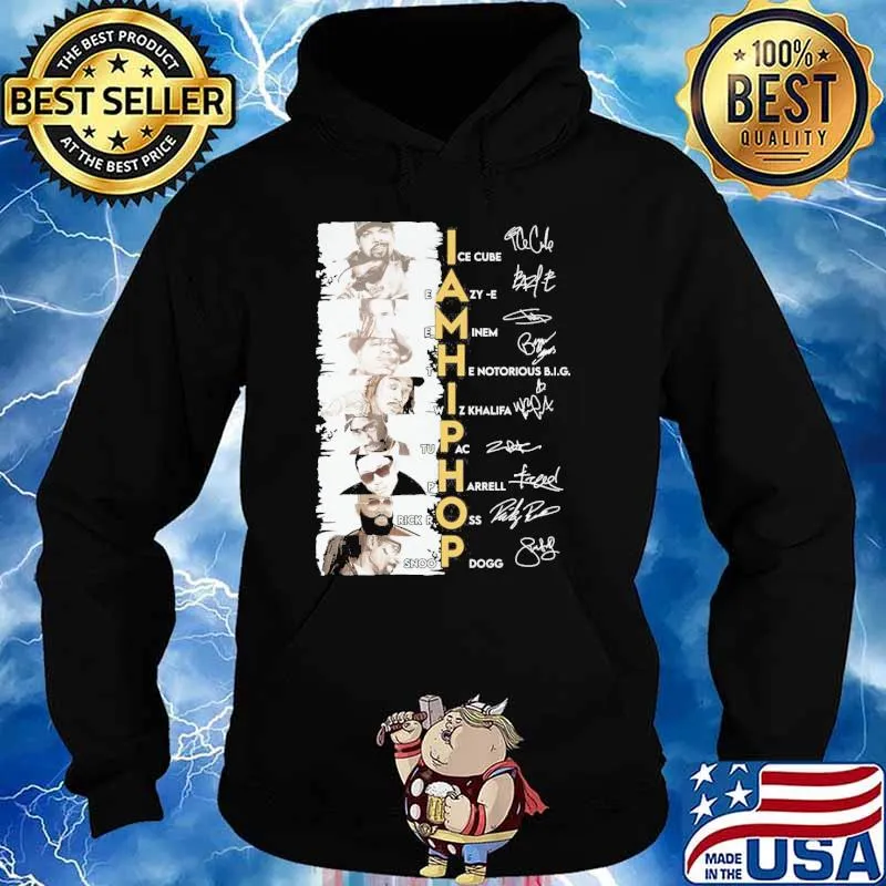 I am hiphop signatures Ice Cube Eazy-E s Hoodie