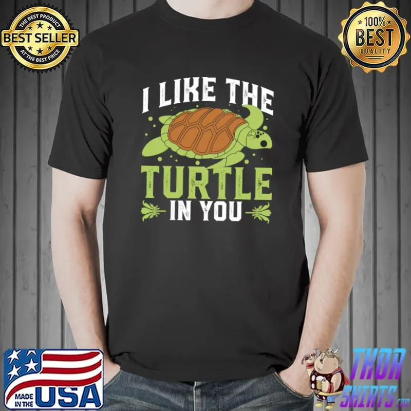 I Like The Turtle In You I Turtle T-Shirt