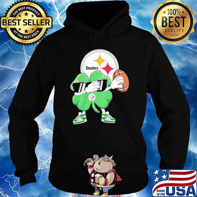 Irish St.Patrick's day dabbing Steelers s Hoodie