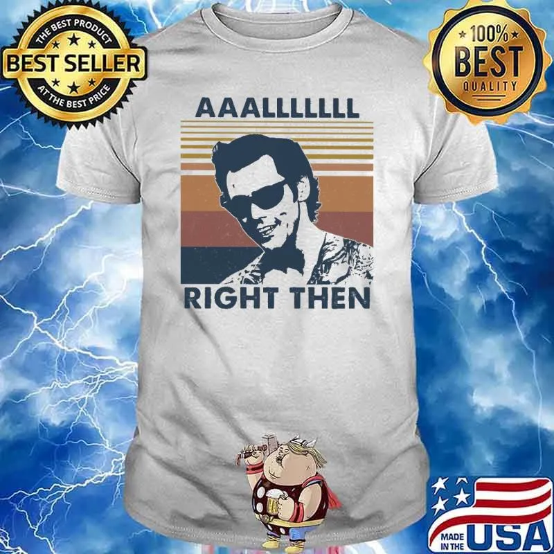 Jim Carrey Ace Ventura aaallll right then vintage shirt