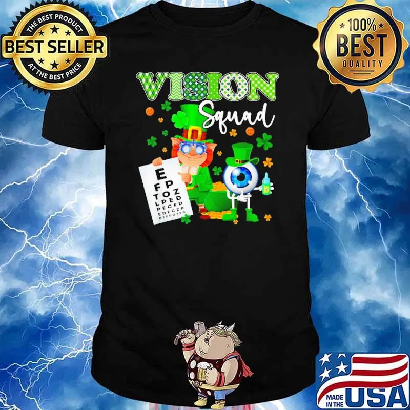 Leprechaun vision squad St.Patrick's day shirt