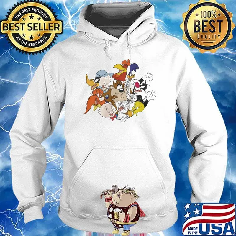 Looney Tunes Bugs Bunny Logo s Hoodie