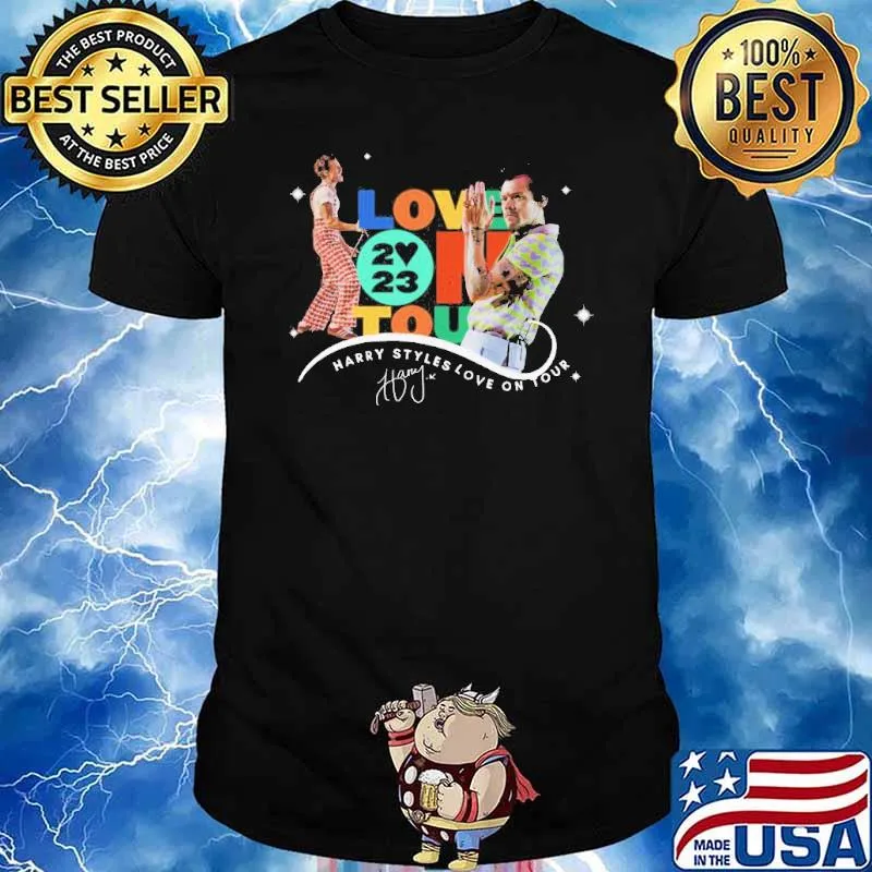 Love on tour 2023 Harry Styles love on tour signature shirt