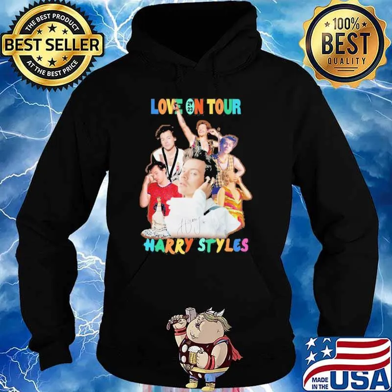 Love on tour 2023 Harry Styles signature s Hoodie