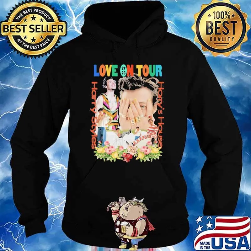 Love on tour Harry Styles Harry's house signature s Hoodie