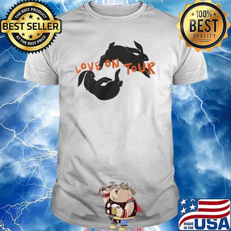 Love on tour rabbit Harry Styles shirt