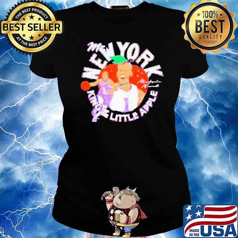 Markquis Nowell Mr New York King Of The Little Apple signatures Shirt Ladies tee