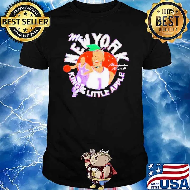 Markquis Nowell Mr New York King Of The Little Apple signatures Shirt