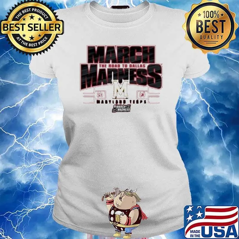 Maryland Terrapins 2023 Ncaa Women’s Basketball Tournament March Madness Shirt Ladies tee