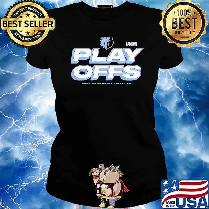 Memphis Grizzlies 2023 NBA Playoffs Starter Shirt Ladies tee